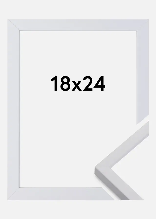 Cadre Exklusiv Blanc 18x24 cm