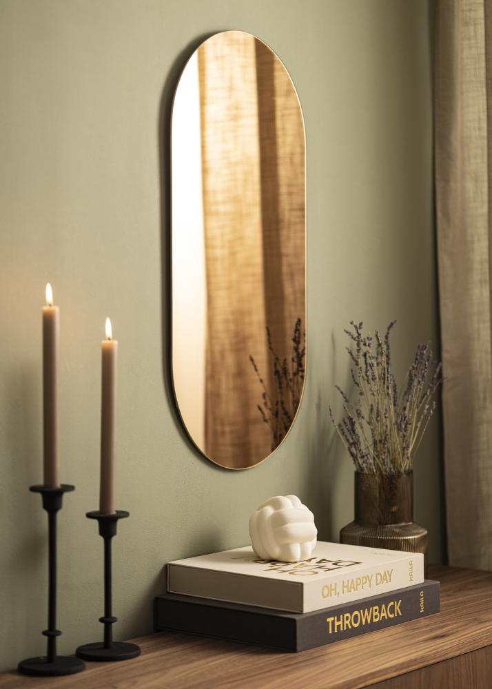 KAILA Miroir Oval Rose Gold 35x70 cm