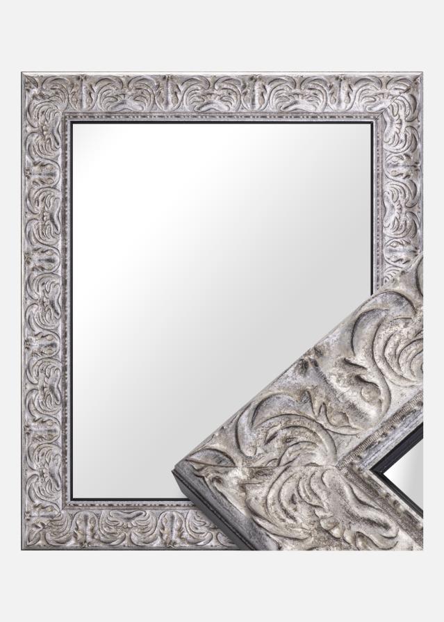 Miroir Durham Argent - Sur mesure