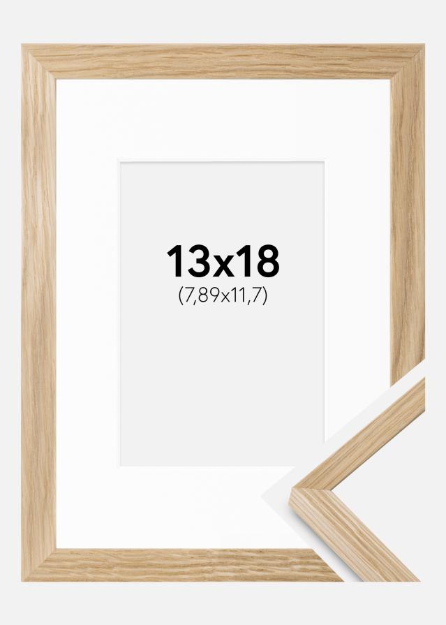 Cadre Soul Oak Veneer 13x18 cm - Passe-partout Blanc 3,5x5 inches
