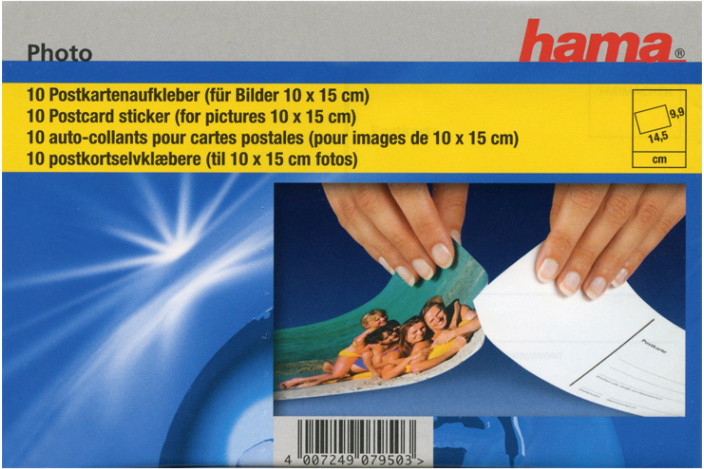 Product Image for Hama Dos de carte postale 10x15 cm - lot de 10