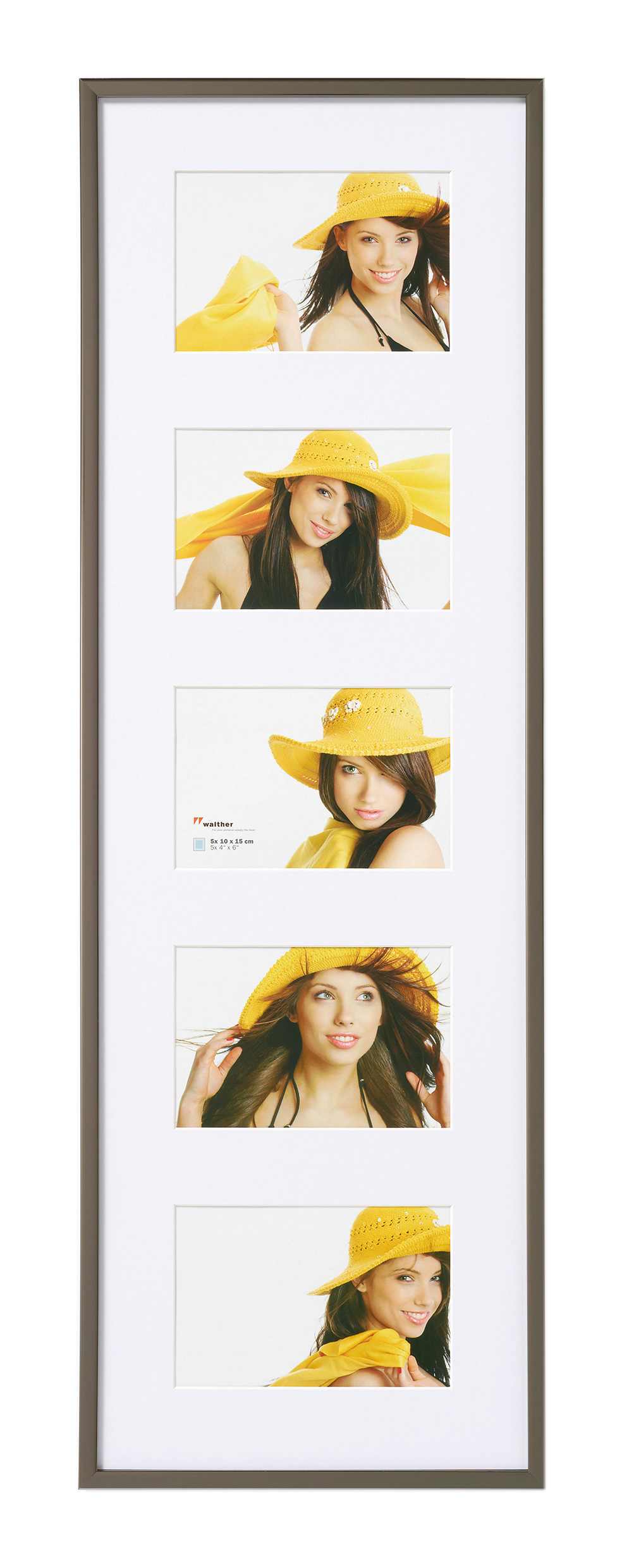Product Image for Cadre New Lifestyle Acier - 5 bilder 10x15 cm